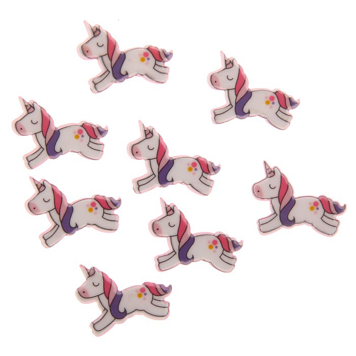 Декор пластиковый "Единорог"