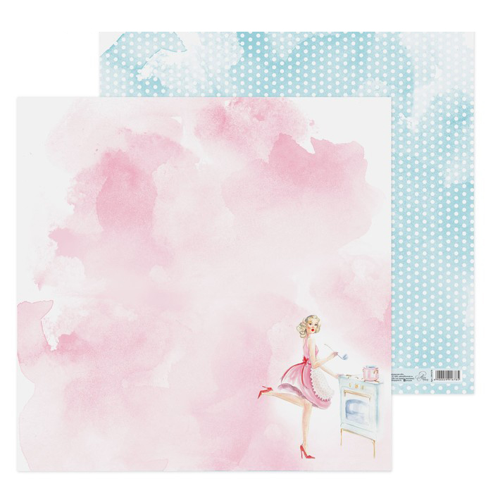 Бумага для скрапбукинга АртУзор "Готовим с удовольствием!" (ART556)