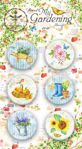 Набор фишек BeeShabby "My Gardening"