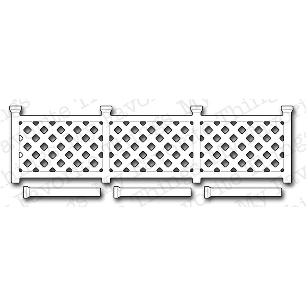 Нож для вырубки My Favorite Things "Lattice Fence"