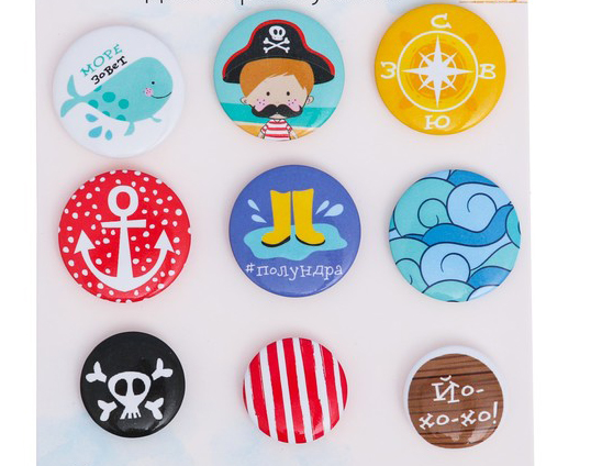 Набор топсов (фишек) Артузор "Полундра", море зовёт