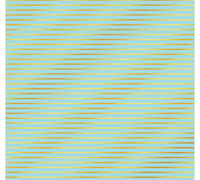 Бумага для скрапбукинга АртУзор с фольгированием "Полосы", цвет голубой (ART568)