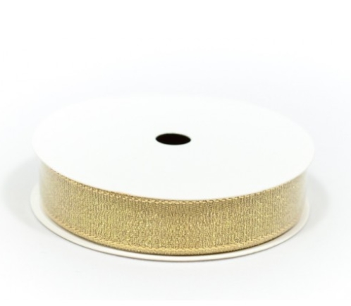 Лента на катушке Polkadot. "Единорожки", цвет золотистый