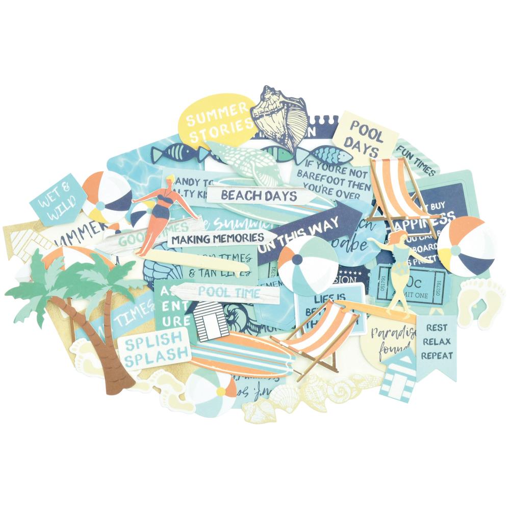 Вырубка из картона Kaisercraft "Summer Splash"
