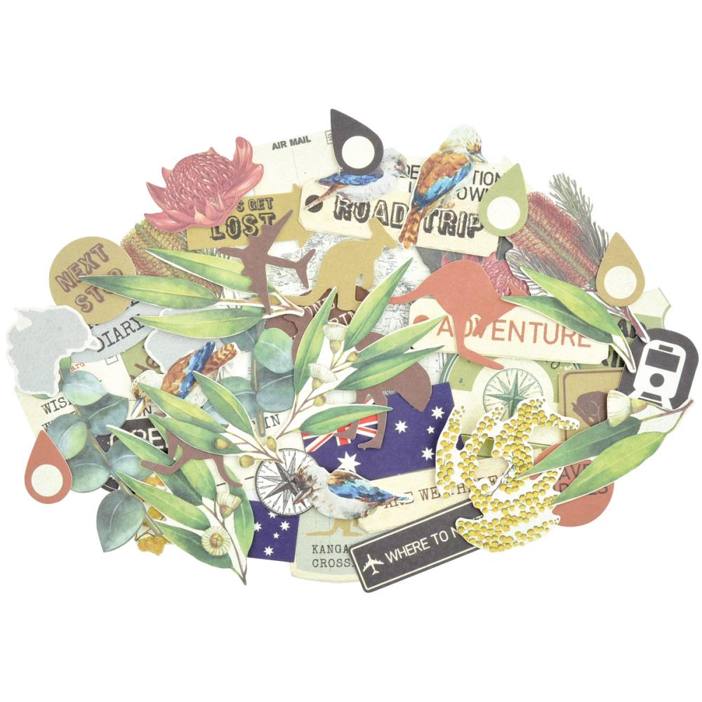 Вырубка из картона Kaisercraft "Open Road"