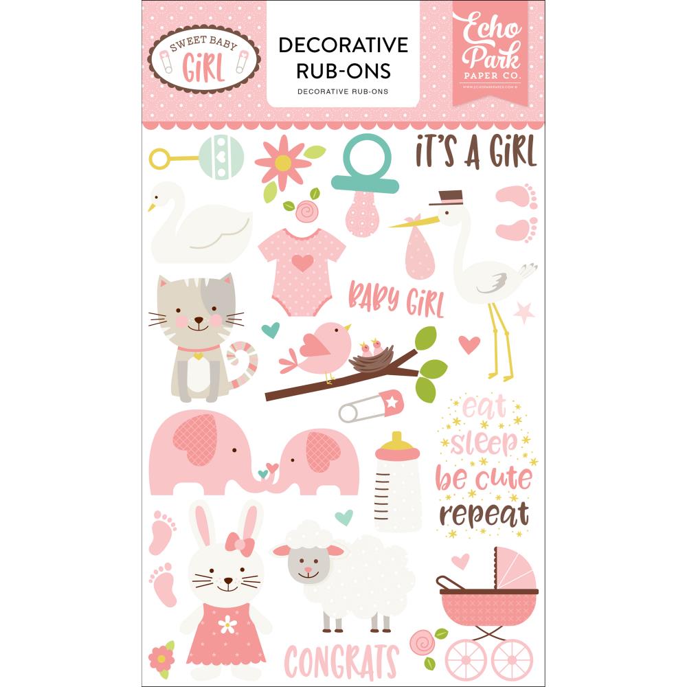 Натирки Echo Park "Sweet Baby girl"