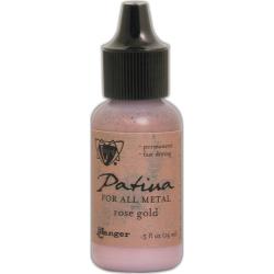 Чернила Ranger "Винтажная патина", цвет розовое золото
