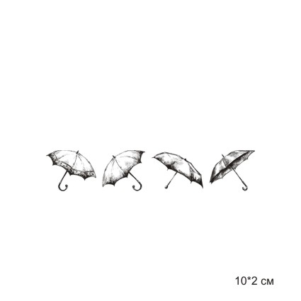 Штамп Stylish Stamps "Зонтики № 03"