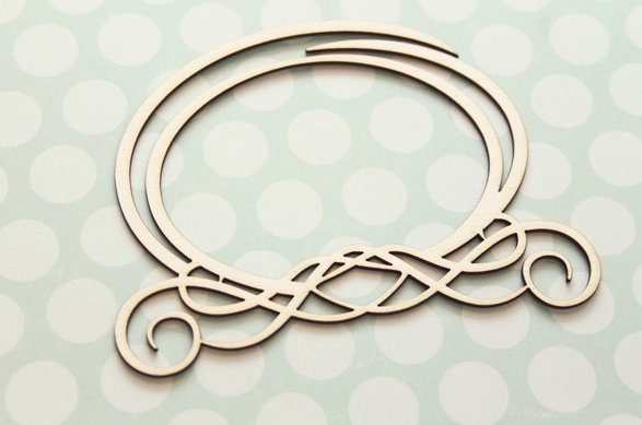 Чипборд WoodCraft "Рамка 1"