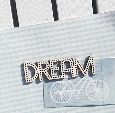 Чипборд WoodCraft "Dream neon"