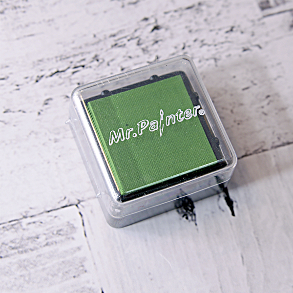 Штемпельная подушечка MrPainter, цвет салатовый