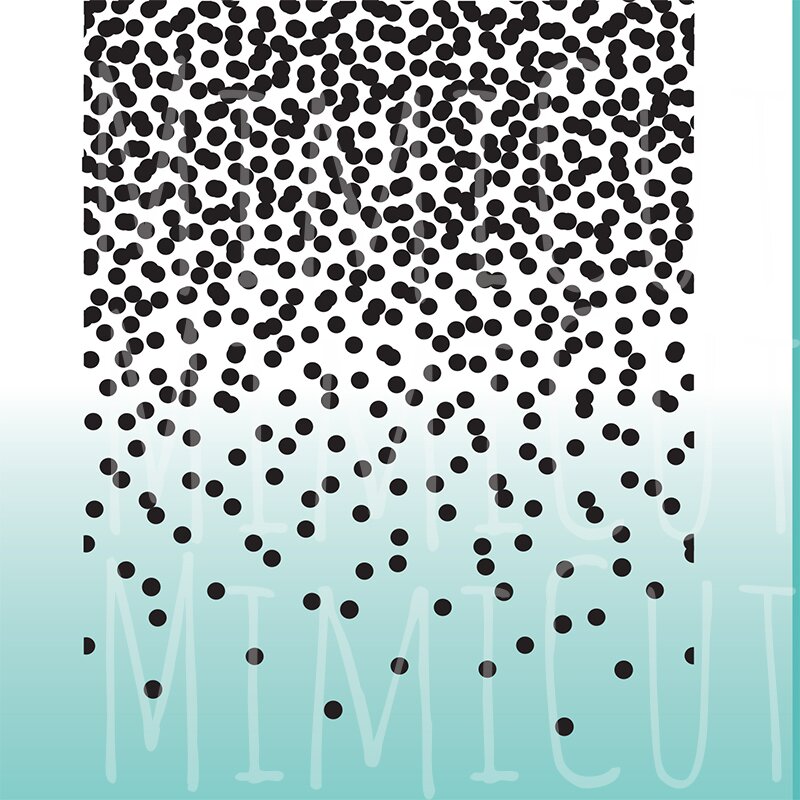 Папка для тиснения mimi cut "Конфетти"