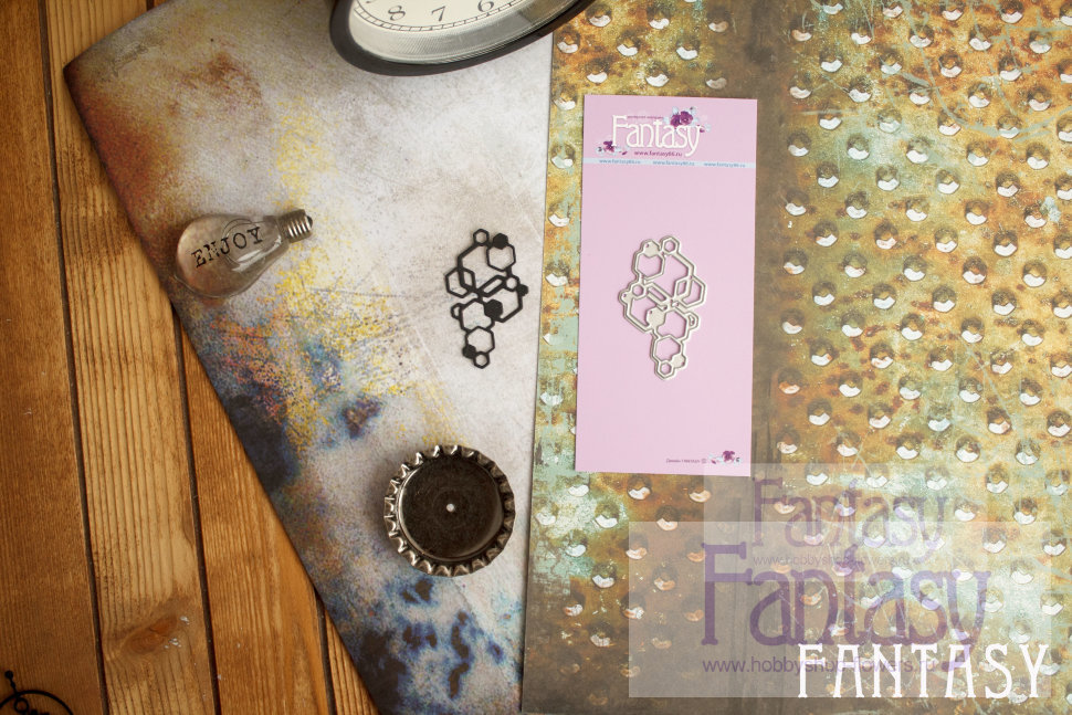 Нож для вырубки Fantasy "Шестигранники"