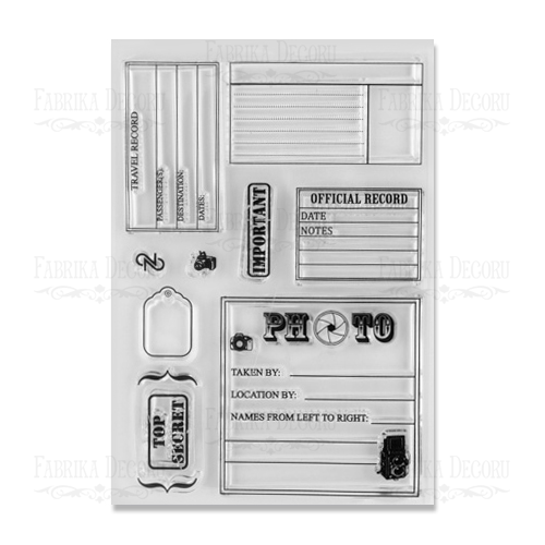 Набор штампов Фабрика Декору " Журналинг"