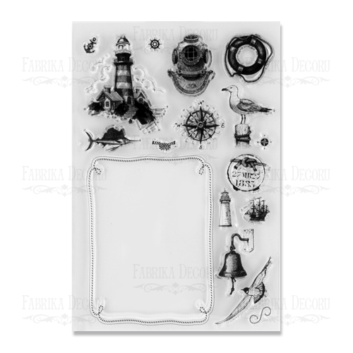 Набор штампов Фабрика Декору " Морское путешествие"
