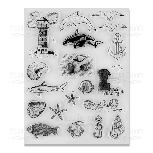 Набор штампов Фабрика Декору "Sea breeze"