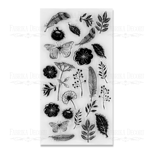 Набор штампов Фабрика Декору "Летние цветы"