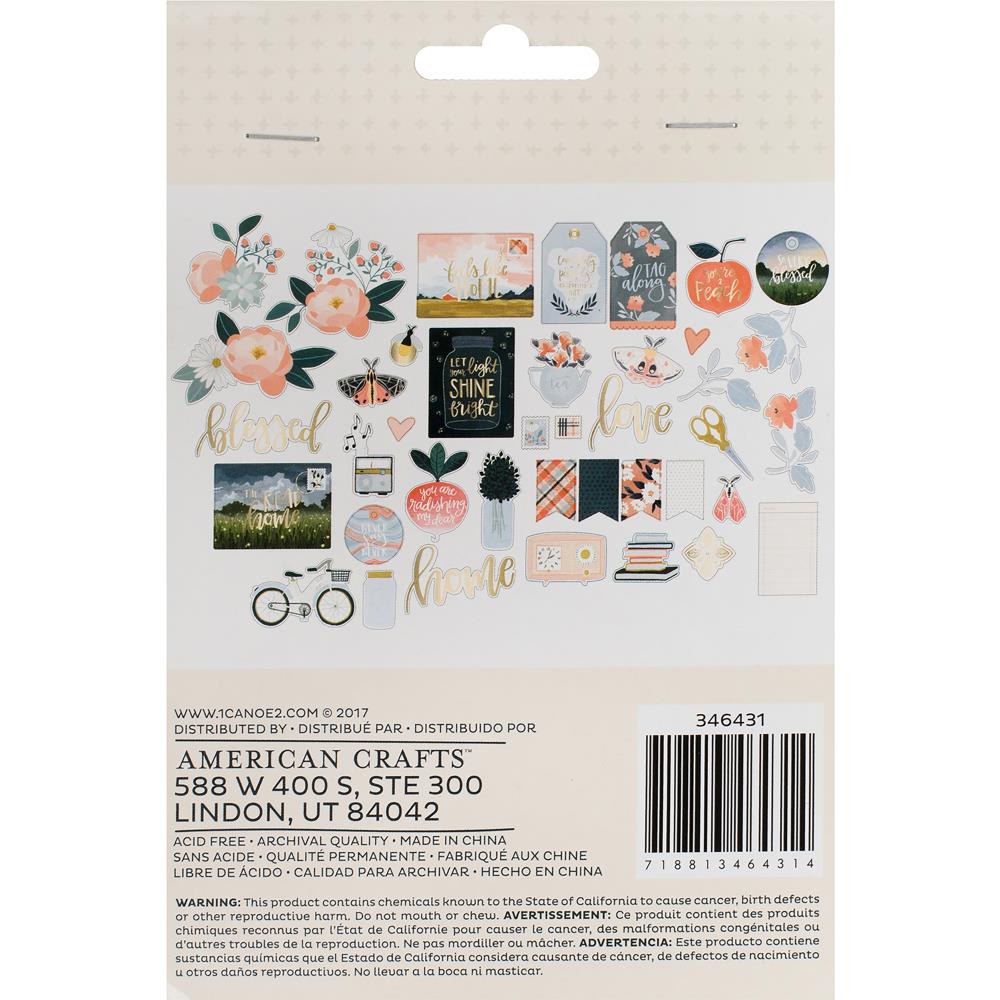 Набор вырубки из картона 1canoe2 "Twilight"