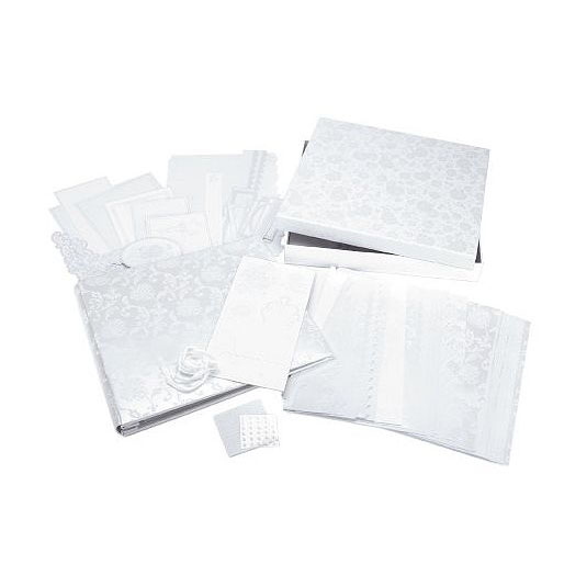 Набор для скрапбукинга с альбомом SEI "White Elegance"