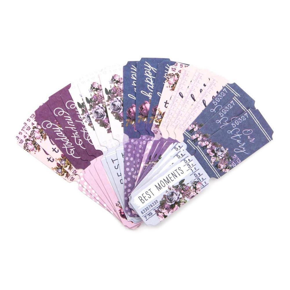 Набор декоративных билетиков Prima "Lavender"