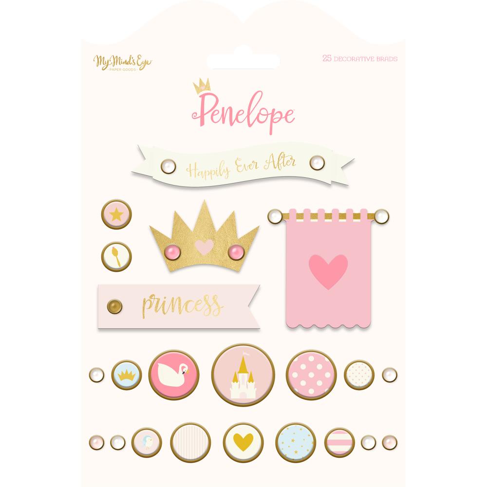 Набор брадс My Minds Eye "Penelope"