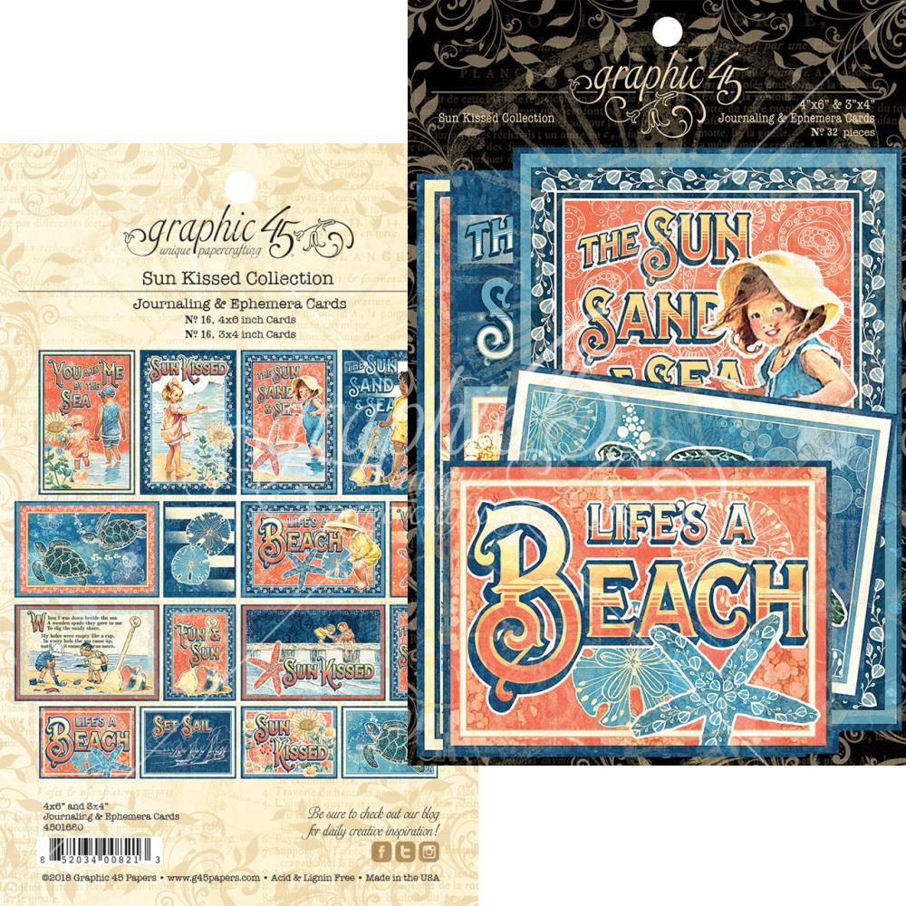 Набор карточек Graphic 45 "Sun Kissed