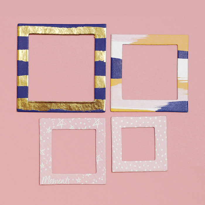 Набор рамочек Артузор с фольгированием "Your dreams"