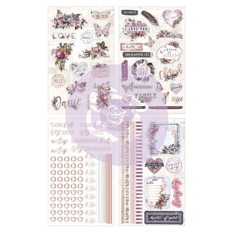 Набор наклеек Prima Marketing "Lavender"