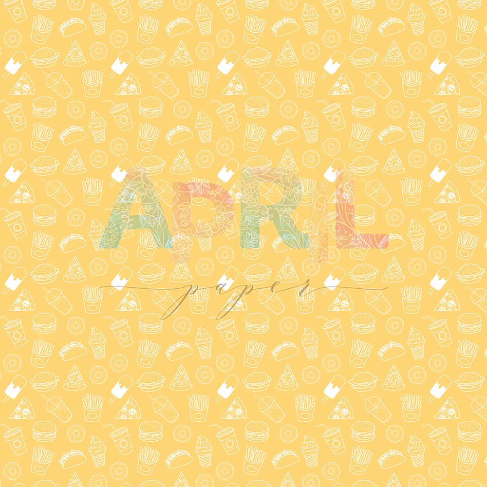 Бумага APRIL paper "TRAVEL more", Стрит фуд (APR96)