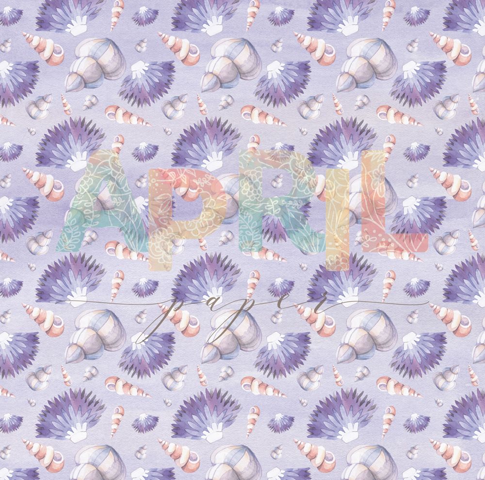 Бумага APRIL paper "Море волнуется РАЗ!", Ракушки (APR106)