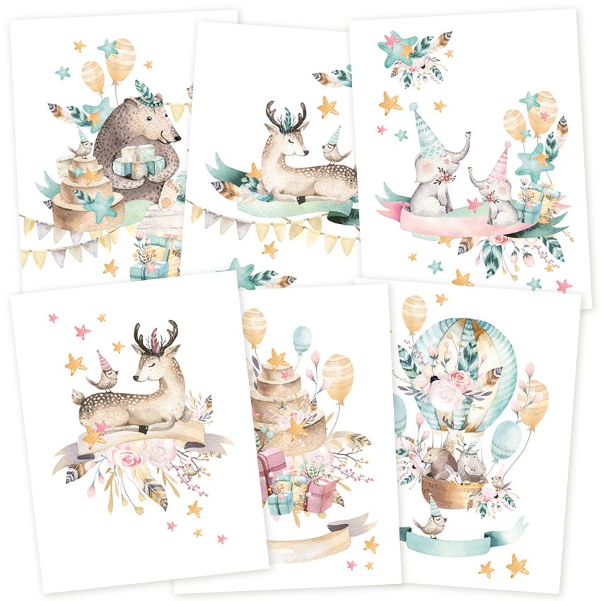 Странички для альбома/блокнота P13 "Сute & Co" 15 х 20 см