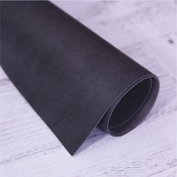 Кожзам переплётный 33 х 70 см. Цвет антрацит