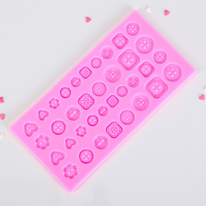 Молд силиконовый "Пуговицы"