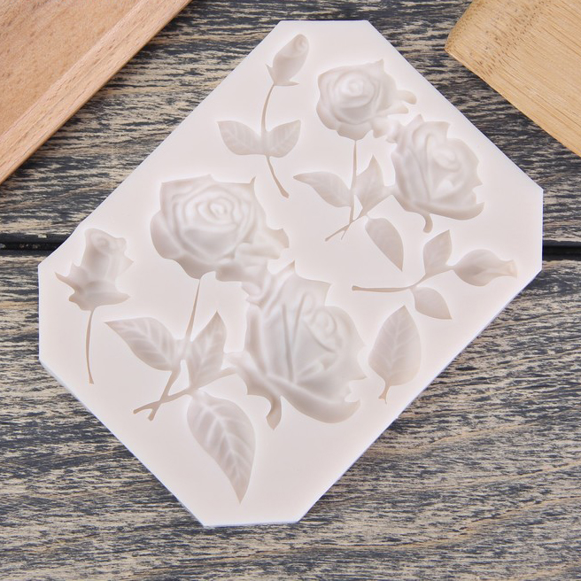 Молд силиконовый "Розы"