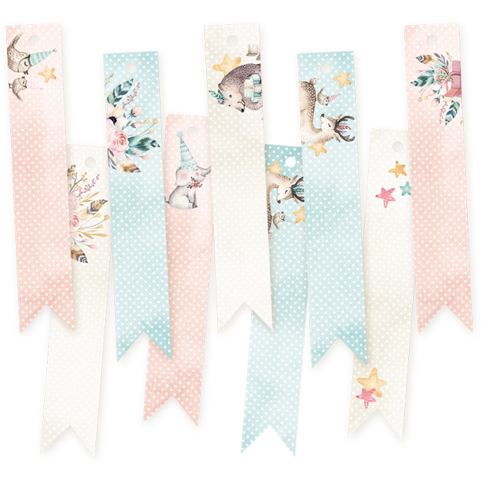 Набор флажков P13 "Сute & Co"