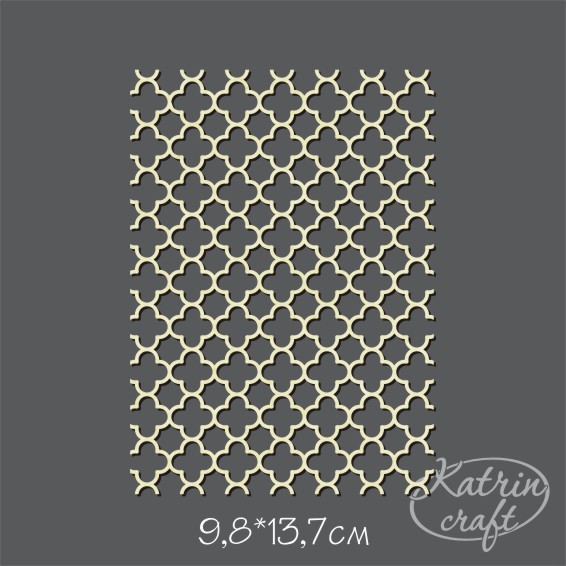 Чипборд Katrin craft "Фоновый А6 Узор №1"