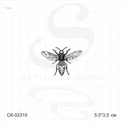 Штамп Stylish Stamps "Пчела гигант"