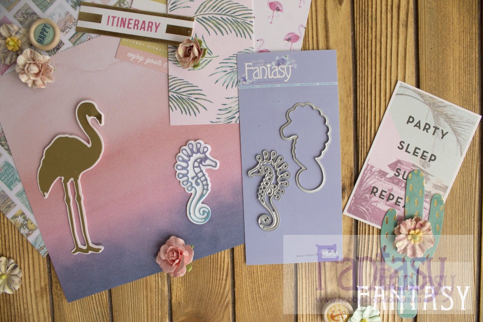 Ножи для вырубки Fantasy "Морской конек"