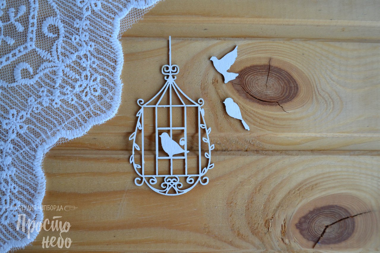 Чипборд Просто Небо. "Клетка -5"