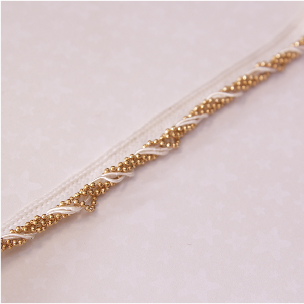 Лента для каптала "Золотой бисер"