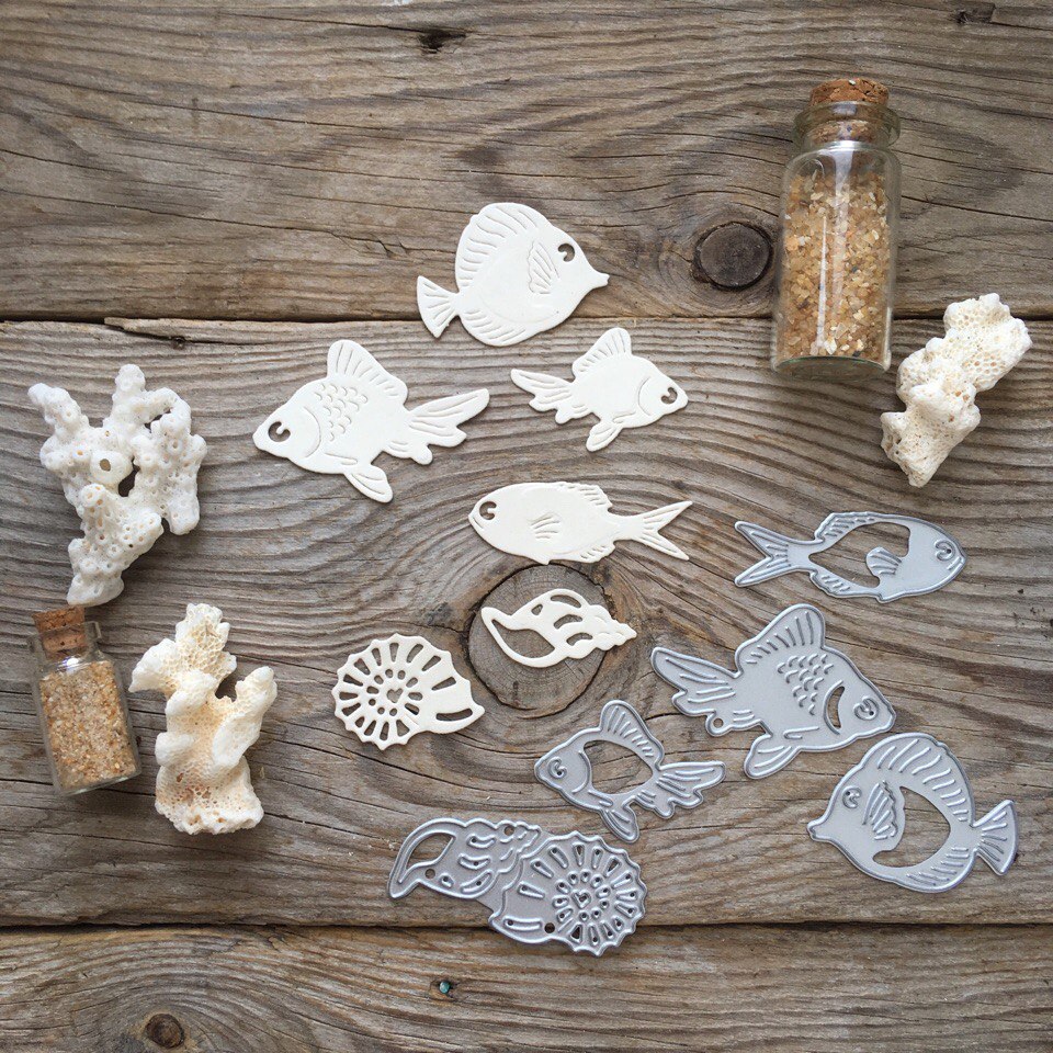 Нож для вырубки mimi cut "Рыбы не-мы"