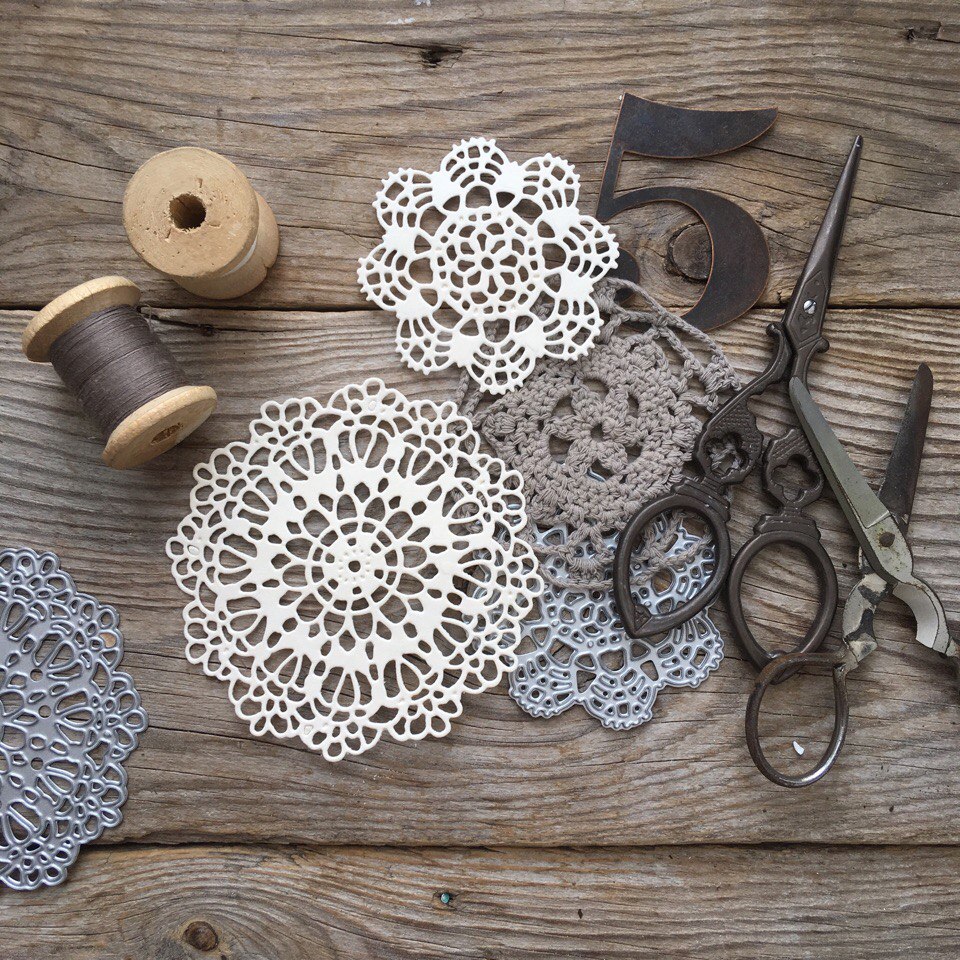 Ножи для вырубки mimi cut "Связано крючком"