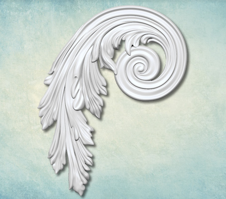 Молд Просвет "Вензель" левый"