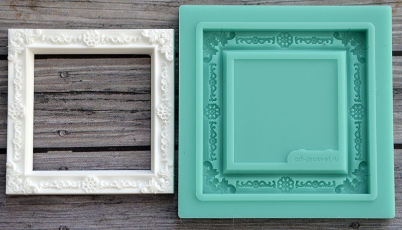 Молд Просвет "Квадратная рамка" малая"