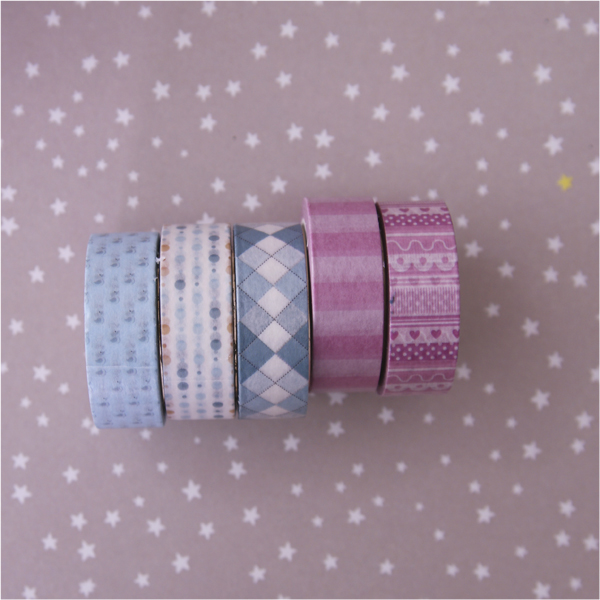 Набор бумажных скотчей "Малышковый"