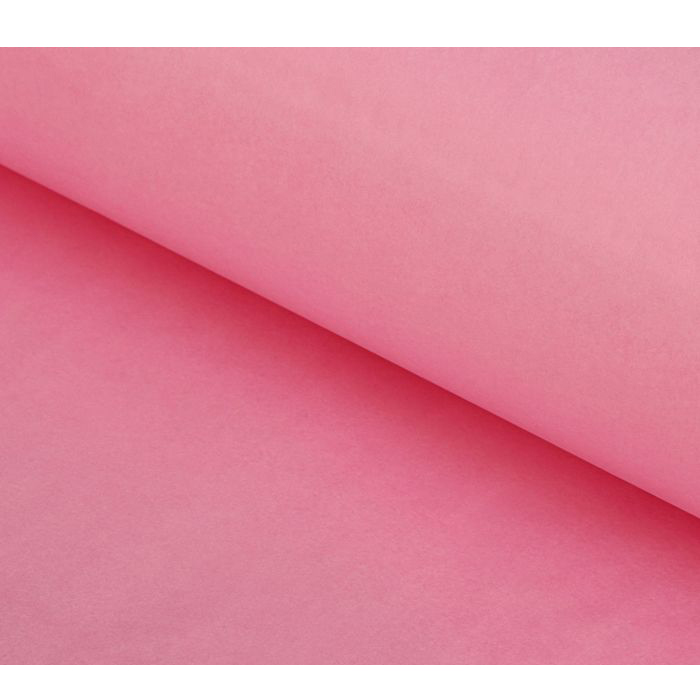 Бумага тишью 50 х 76 см, цвет розовый