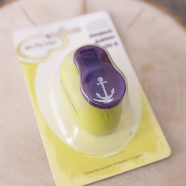 Дырокол MrPainter 1,5 см "Якорь"