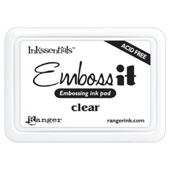 Подушечка для эмбоссинга Ranger Emboss It . Цвет прозрачный