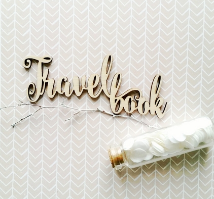 Деревянный декор WoodCraft Travel book