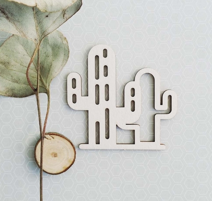 Чипборд WoodCraft "Мексиканские Кактусы"